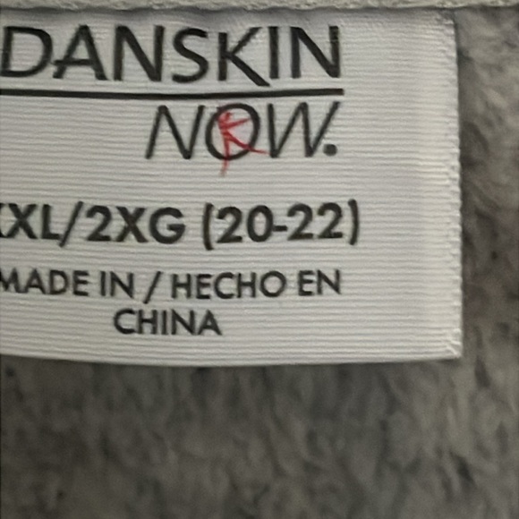 Danskin Now Gray Zip-Up Jacket Size XXL - Picture 5 of 9